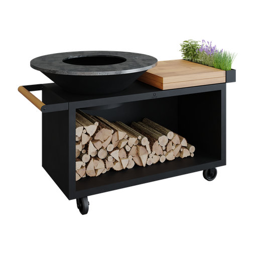 [OIB-100-PRO-TW] OFYR Island Black 100 PRO Bois de teck