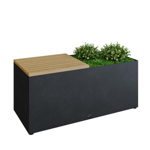 [HG-BB] OFYR Herb Garden Bench Black